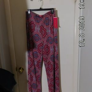 Pink Palazzo Pant New XL